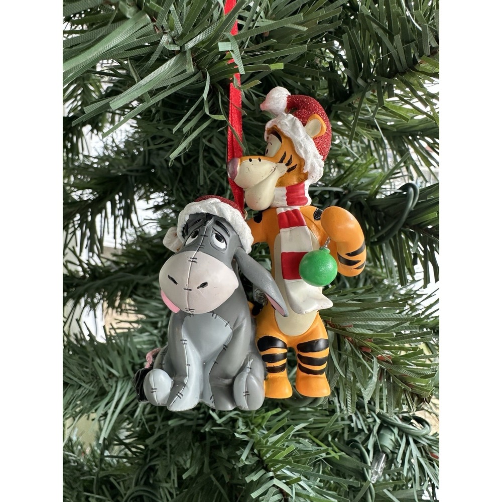 Walt Disney World Ornament Tigger and Eeyore, Winnie the Pooh & Friends, No‎ Box